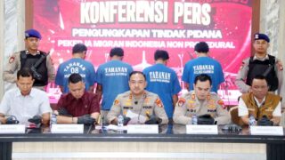 Polres Karimun Tangkap Lima Pelaku Kasus Pengiriman PMI Ilegal