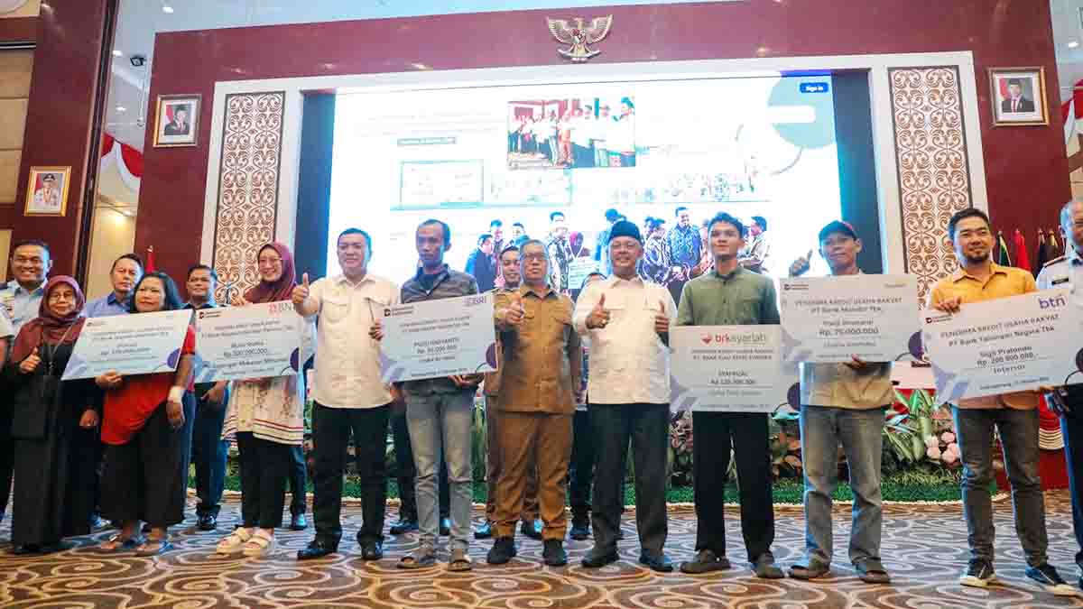Sinergi dengan Bank Riau Kepri Syariah, Wagub Nyanyang: Pemprov Kepri Perkuat KUR dengan Skema Pembiayaan Nol Persen. (Foto : Ist)