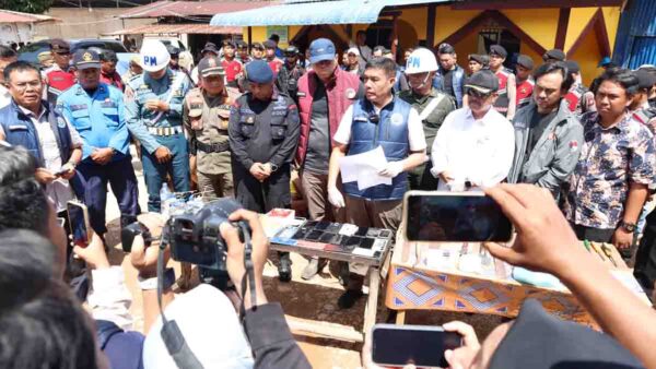 36 Orang Positif Narkoba, Dua Bangunan Liar di Batam Dibongkar Petugas