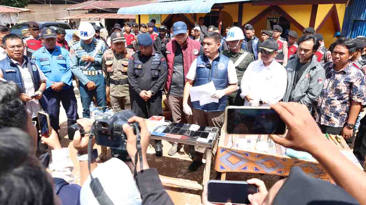 36 Orang Positif Narkoba, Dua Bangunan Liar di Batam Dibongkar Petugas
