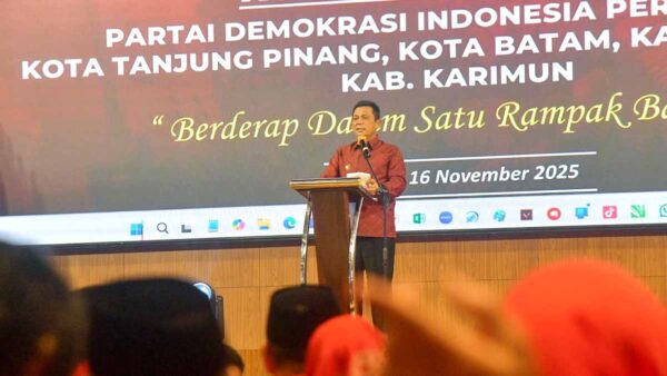 Ansar Ajak PDIP Kepri Bersinergi Majukan Daerah