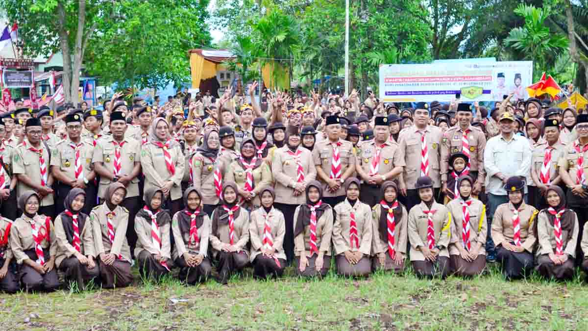 Buka Perkemahan Besar III Pramuka Meranti, Bupati Asmar Serukan Pembinaan Karakter Generasi Muda