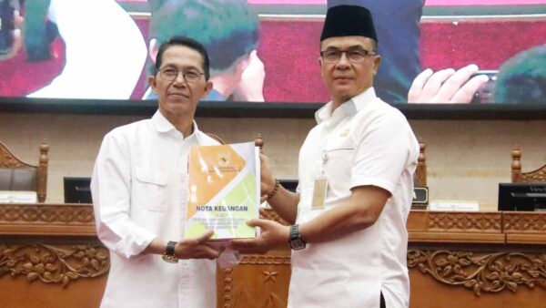 DPRD Batam Terima Nota Keuangan Ranperda Perubahan APBD 2025
