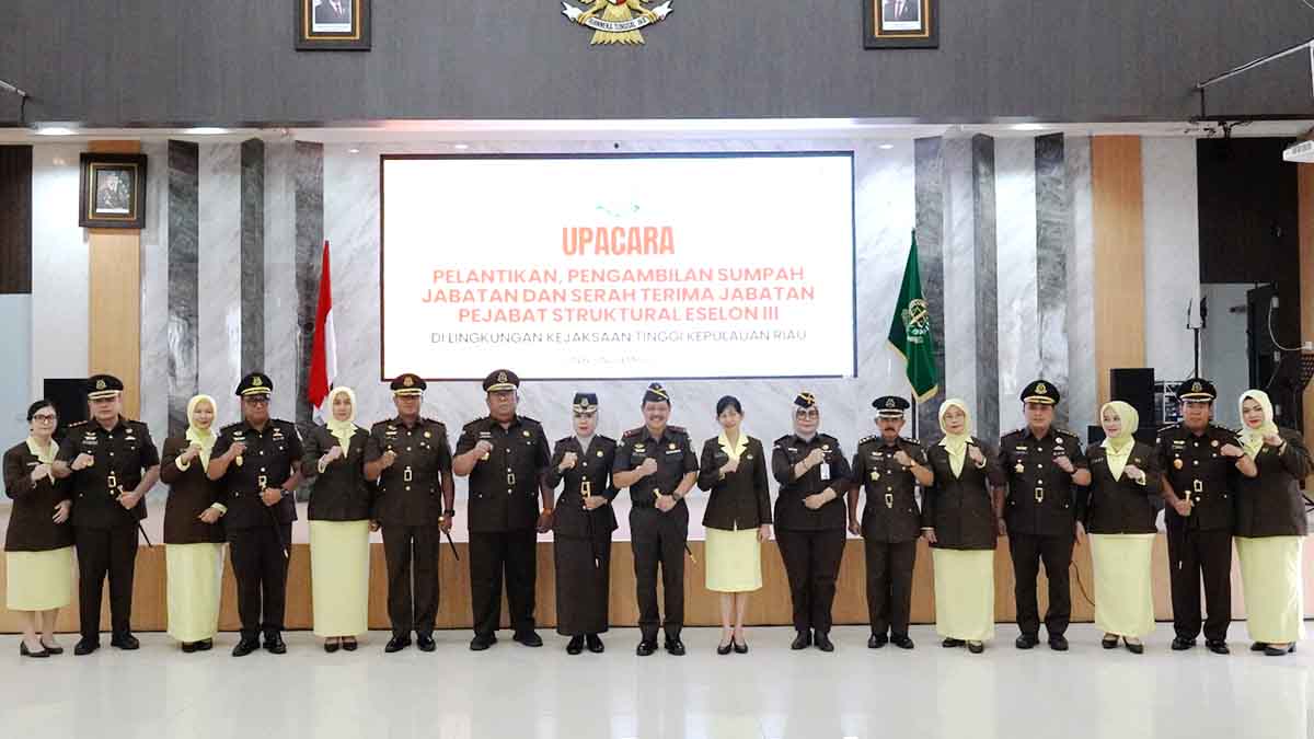 Kajati Kepri Ingatkan Pejabat Baru Dilantik: Jabatan Adalah Amanah Dunia dan Akhirat