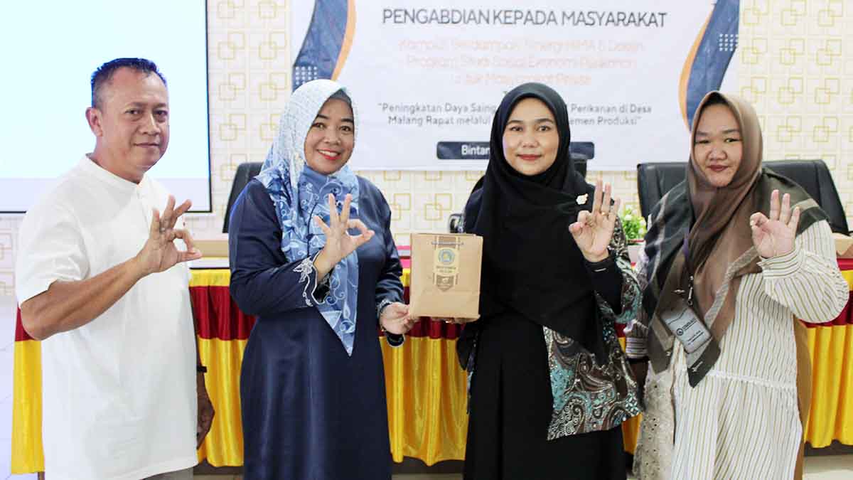 Kampus Berdampak: Prodi Sosial Ekonomi Perikanan UMRAH Berdayakan UMKM Pesisir Bintan