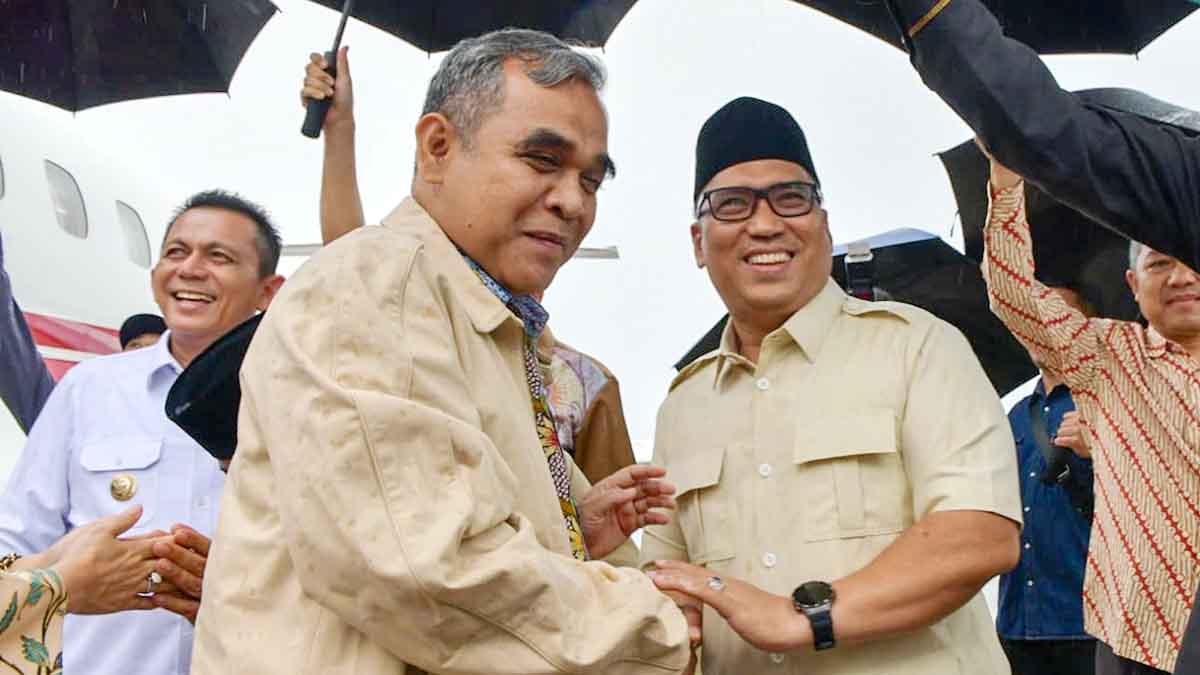 Kedatangan Ketua MPR RI Ahmad Muzani Disambut Adat Melayu di Tanjungpinang