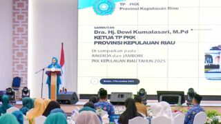 Rakerda PKK Kepri 2025: Dewi Ansar Tekankan Penguatan Kader dan Program CERIA