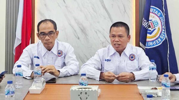Rapat Pendiri Komunitas Jurnalis Kepri, Ady Indra Pawennari Jabat Ketua Umum KJK 2025