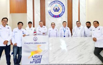 Resmi Dibentuk, Ini Susunan Pengurus Komunitas Jurnalis Kepri 2025