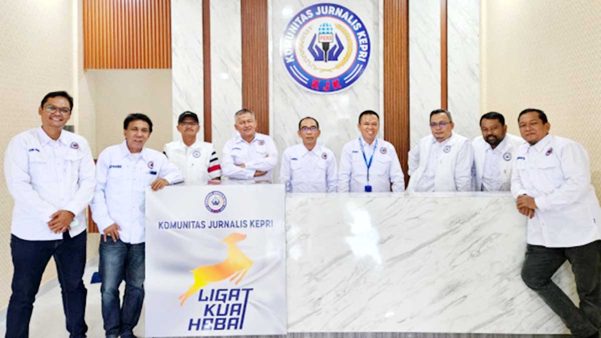 Resmi Dibentuk, Ini Susunan Pengurus Komunitas Jurnalis Kepri 2025
