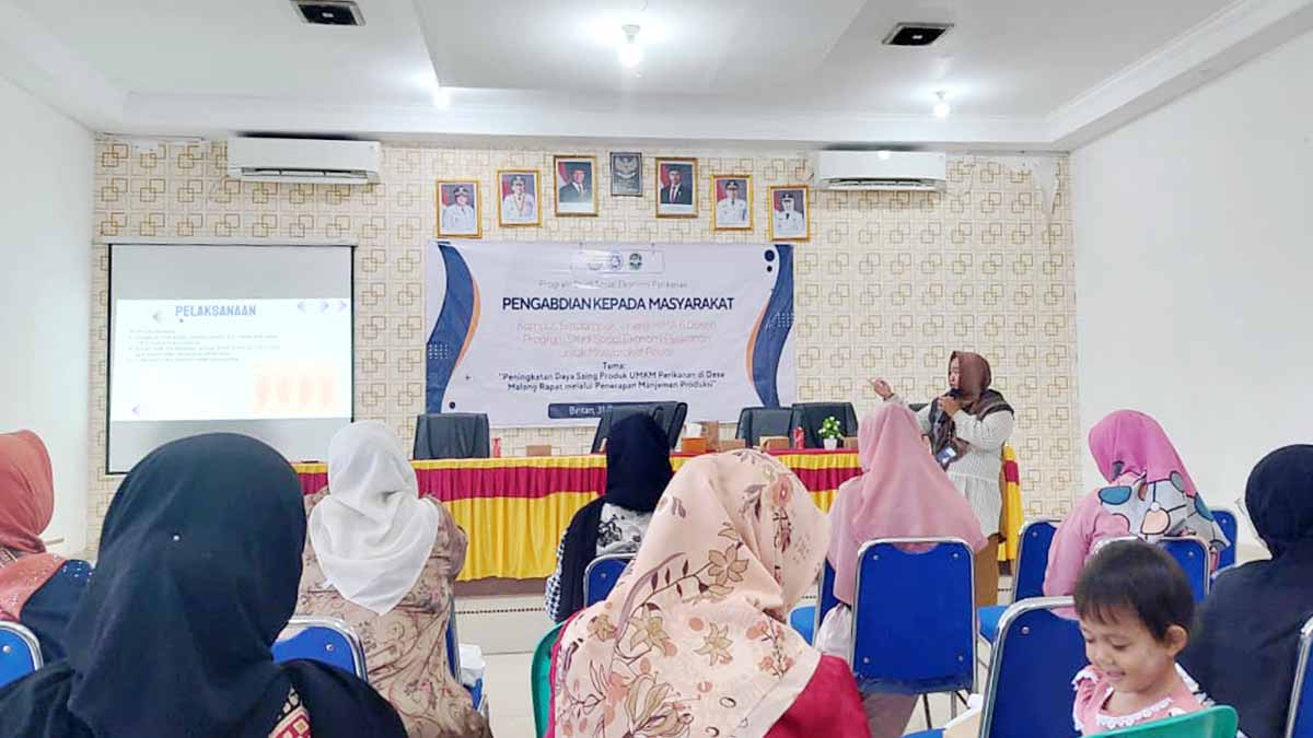UMRAH Beri Pendampingan UMKM Perikanan Malang Rapat Lewat Pelatihan Manajemen Produksi