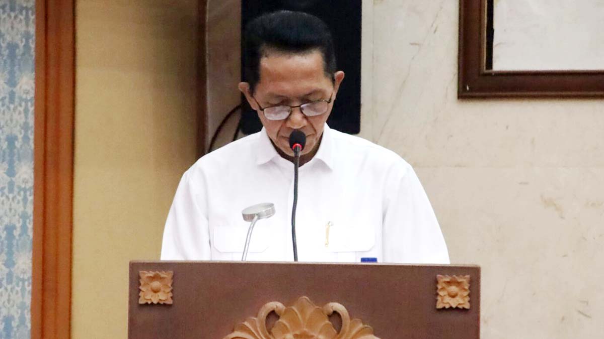 Wali Kota Batam Amsakar Achmad menyampaikan perubahan APBD 2025