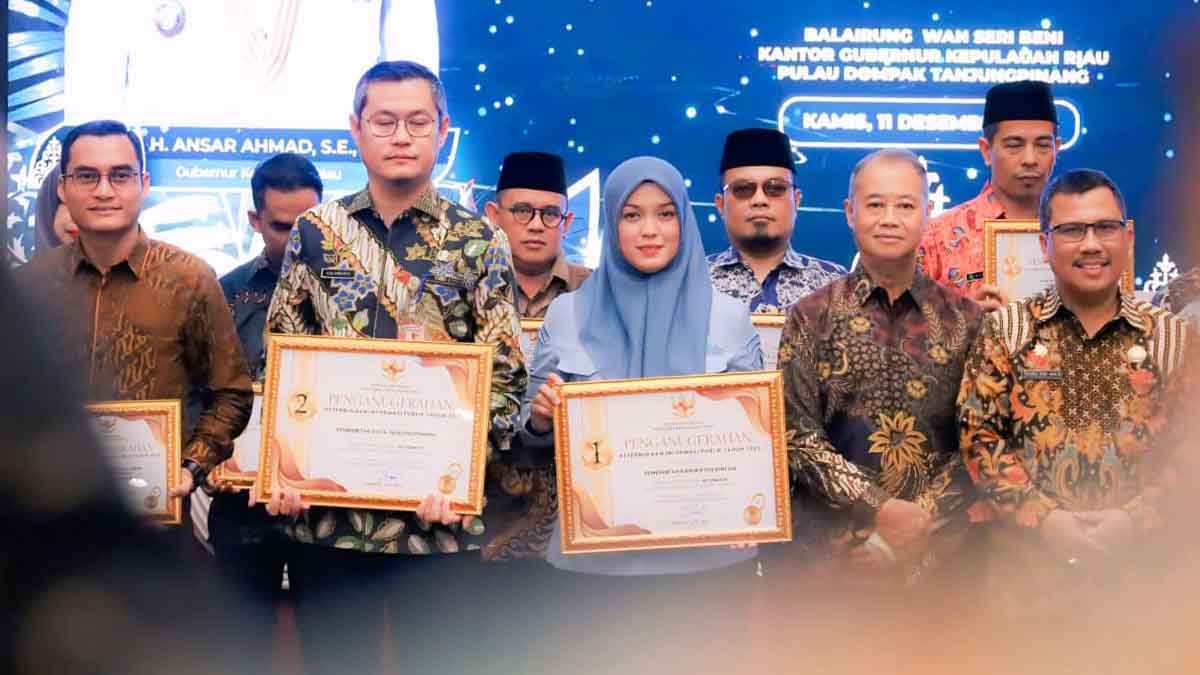 Anugerah KIP 2025, Pemkab Bintan Tunjukkan Konsistensi Transparansi