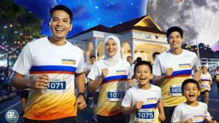 BTN Kepri Moon Run 2025, Jalan di Depan Gedung Daerah Tanjungpinang Ditutup Sementara dari Sore Hingga Malam Hari Ini