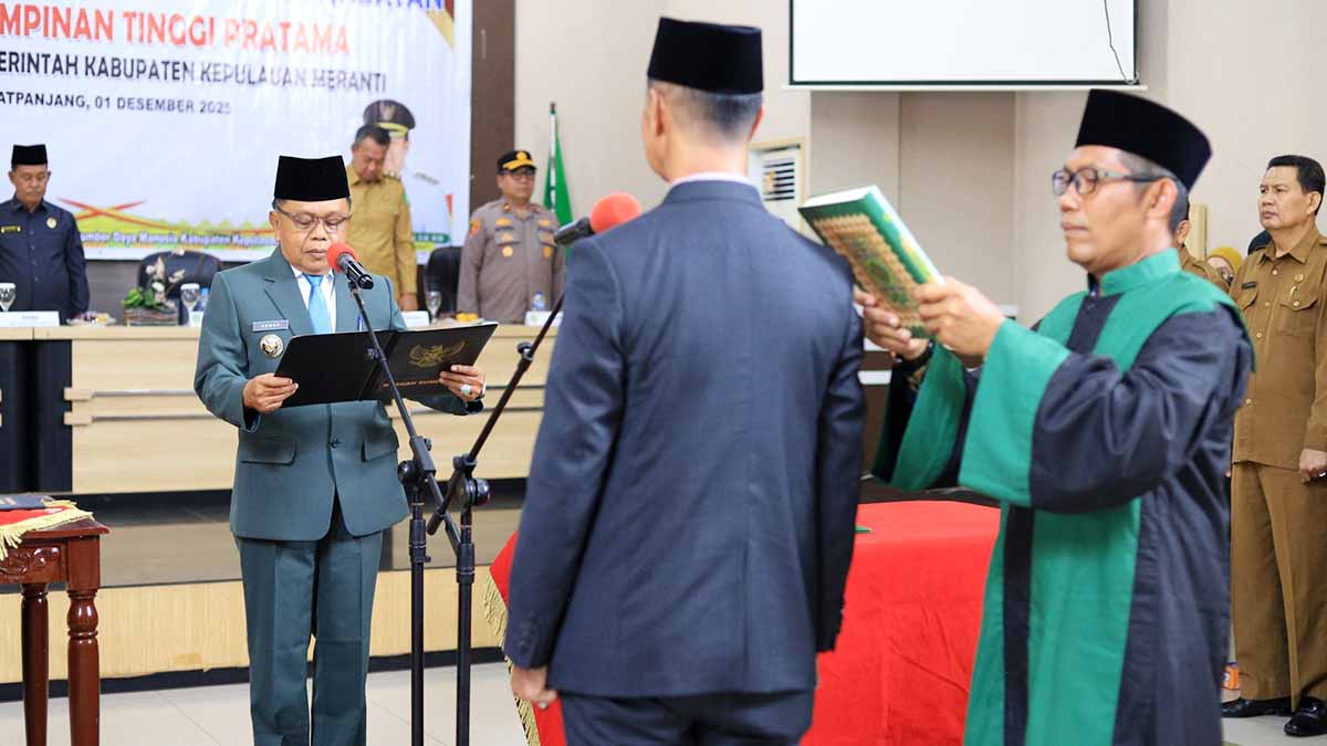 Bupati Meranti Soroti Peran Strategis Sekda dalam Percepatan Pelayanan Publik