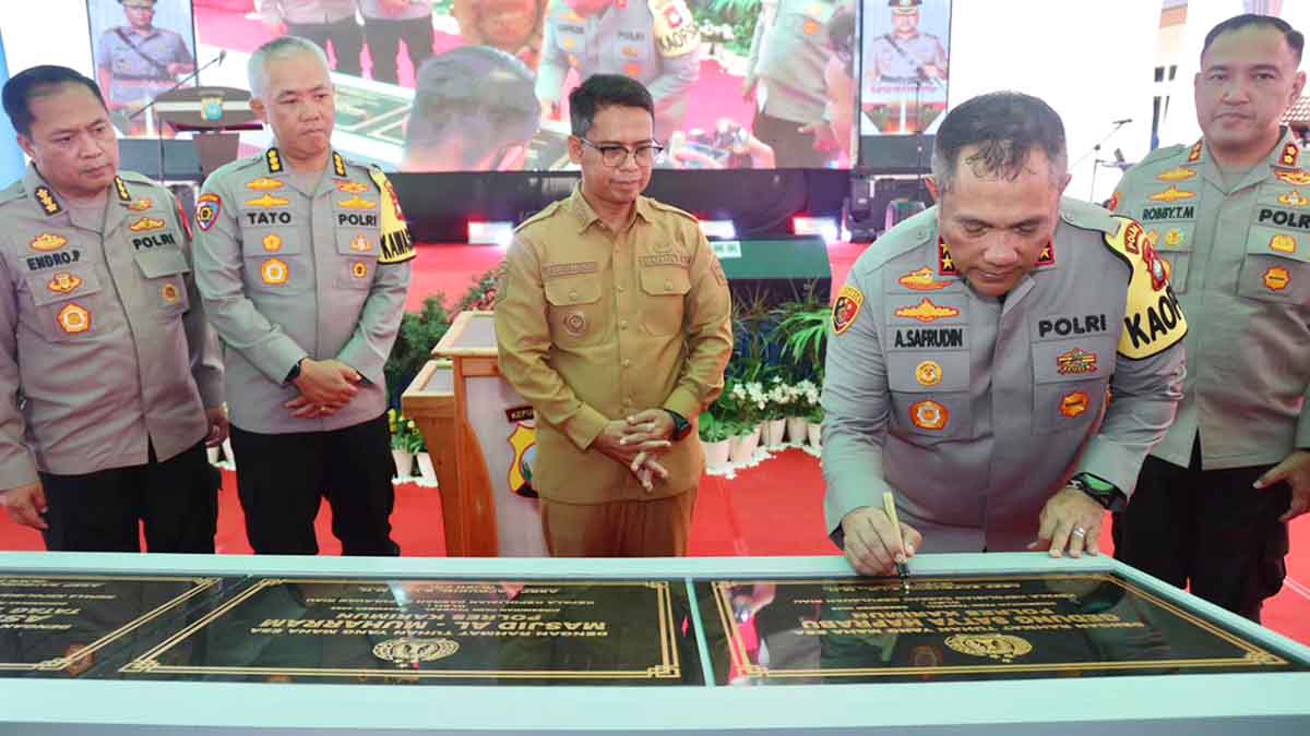 Fasilitas Ibadah Baru, Masjid Al Muharram Hadir di Polres Karimun
