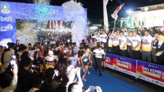Gubernur Ansar Lepas 3.300 Peserta BTN Kepri Moon Run 2025 di Tanjungpinang