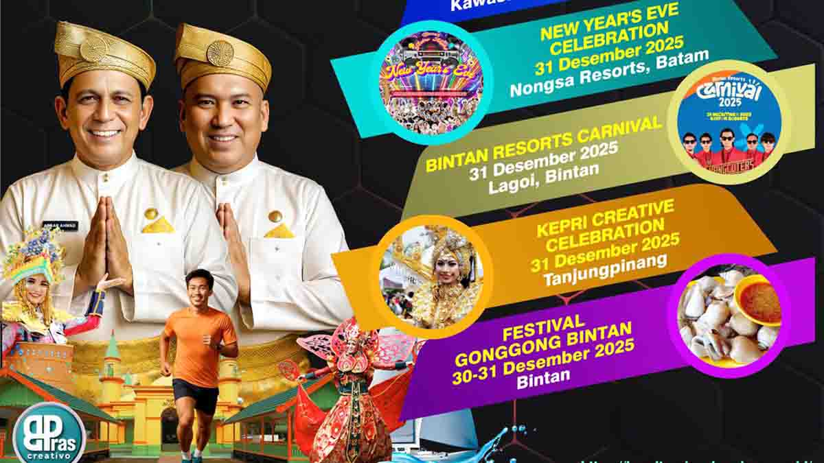 Kalender Pariwisata Kepri Desember 2025 Hadirkan 10 Event Unggulan