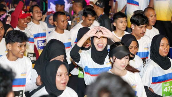 Ribuan Pelari Ramaikan BTN Kepri Moon Run 2025