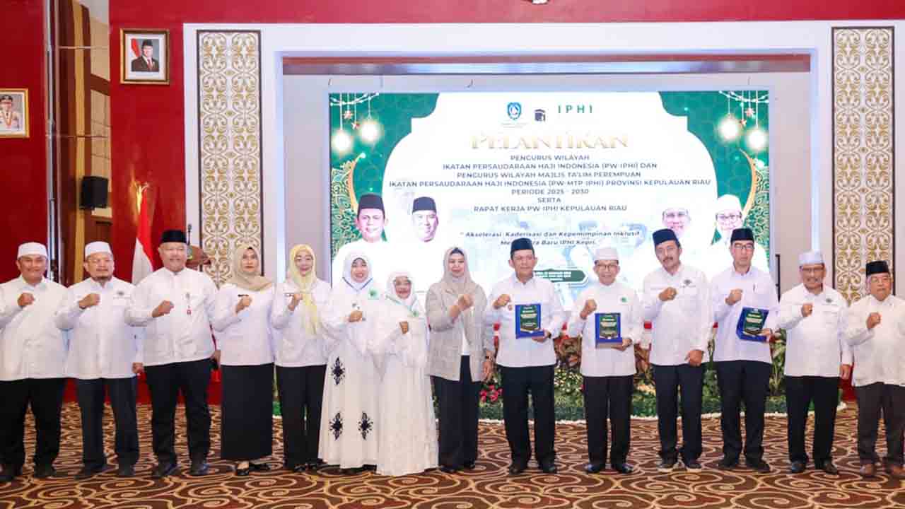 Dilantik Gubernur Ansar, Sulikah Resmi Jabat Ketua MTP-IPHI Kepri Periode 2025–2030