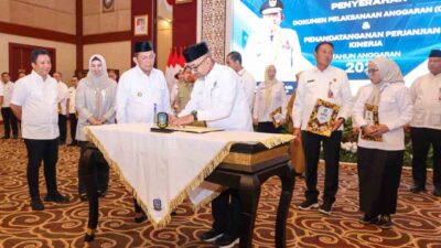 Gubernur Ansar Ahmad Serahkan DPA 2026, Tekankan Tanggung Jawab dan Kinerja OPD
