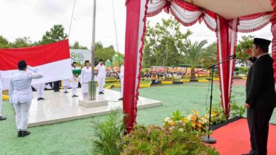 Gubernur Ansar Pimpin Upacara Hari Amal Bakti (HAB) Kemenag ke-80 di Kepri