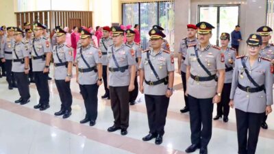 Ini Daftar Lengkap Nama Pejabat dan Kapolres Polda Kepri yang Mengalami Pergantian