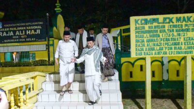 Kunjungi Penyengat, Menag Nasaruddin Umar Ungkap Jejak Leluhur