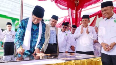 Menag RI Teken Penyerahan Lahan untuk Kemenag Anambas