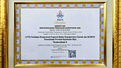 UPTD Kepri Kantongi Kewenangan Nilai JPT Pratama
