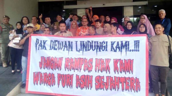 Warga Perumahan Puri Asih Sejahtera Kota Bekasi Minta Eksekusi Ditunda Hingga Proses Hukum Selesai