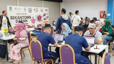 Animo Warga Batam Tinggi, Donor Darah KJK Lampaui Target
