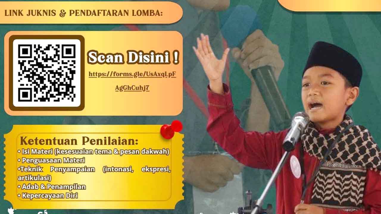 Cara Daftar Lomba Da’i Cilik KURMA 2026, Simak Panduan Lengkapnya!