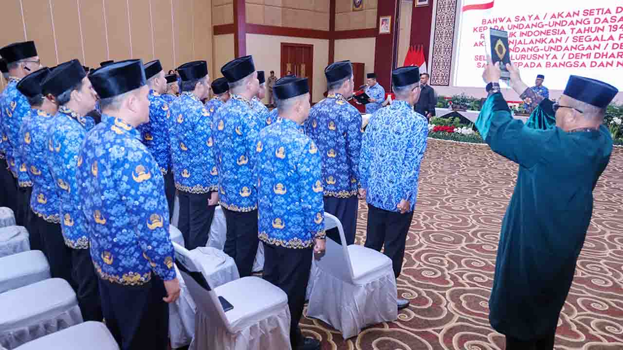 Daftar Lengkap Pejabat Pemprov Kepri yang Baru Dilantik Gubernur Ansar