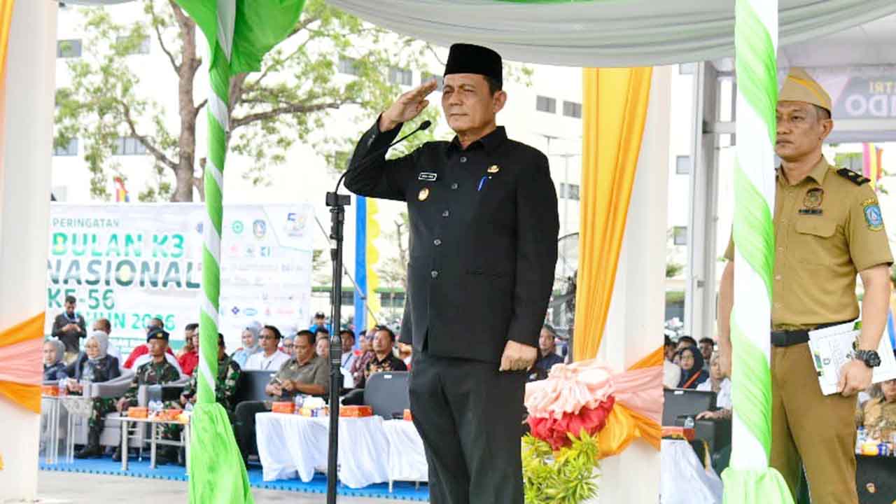 Gubernur Ansar Soroti Ratusan Ribu Kasus Kecelakaan Kerja Nasional