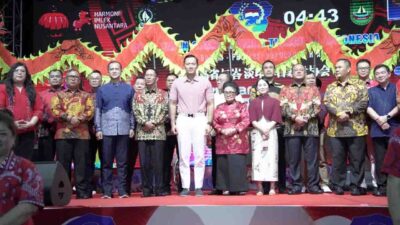 Menko AHY dan Wagub Kepri Rayakan Imlek Bersama Warga Batam