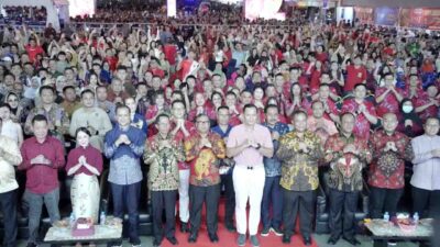 Ribuan Warga Batam Sambut Imlek Bersama Menko AHY dan Wagub Kepri