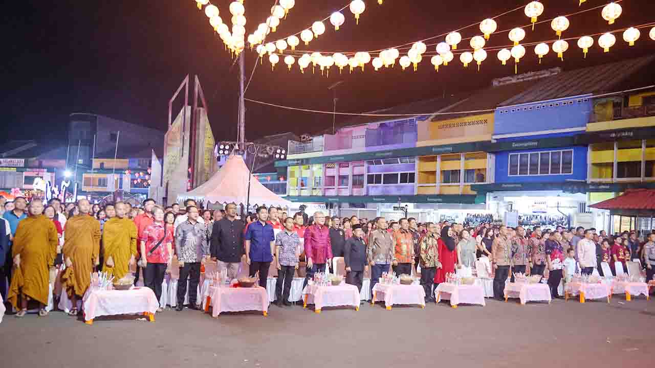 Ribuan Warga Sambut Imlek 2577 Kongzili di Kota Tua Tanjungpinang