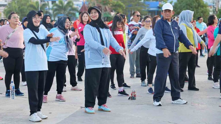 Sambut Piala Dunia 2026, TVRI dan Pemprov Kepri Gelar Olahraga Bersama