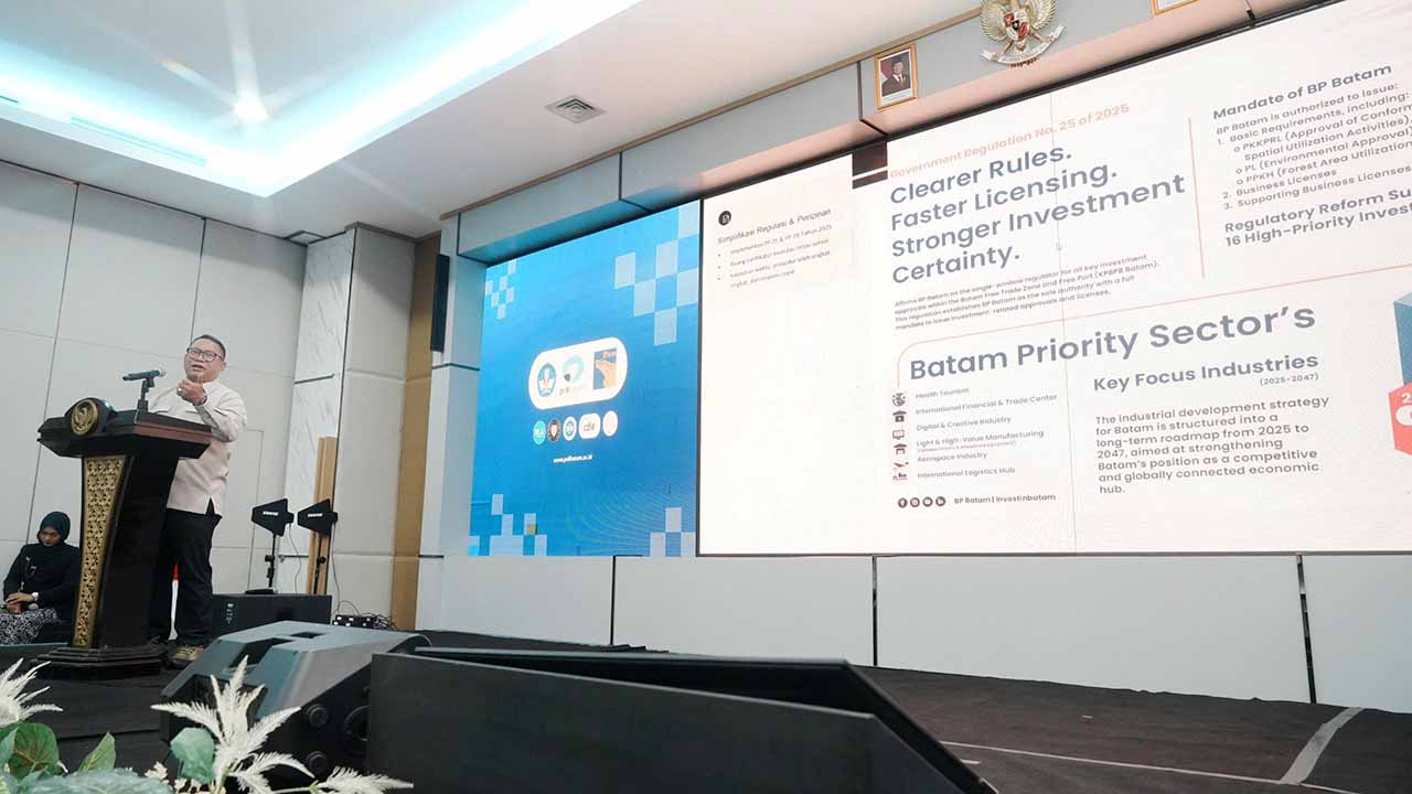Strategi BP Batam Tarik Investasi Berkualitas dan Berkelanjutan