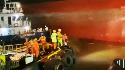 BREAKING: Kapal Terbalik di Perairan PT ASL Batam, 3 Kru Meninggal Dunia