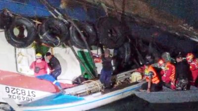 BREAKING: Korban Kapal Tugboat Terbalik di Batam Ditemukan Selamat Setelah Terjebak 3 Hari