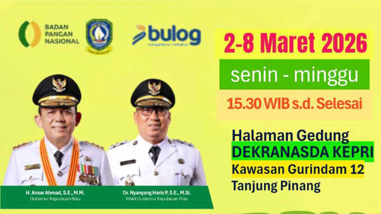 Ini Lokasi Gerakan Pangan Murah KURMA 2026 di Tanjungpinang