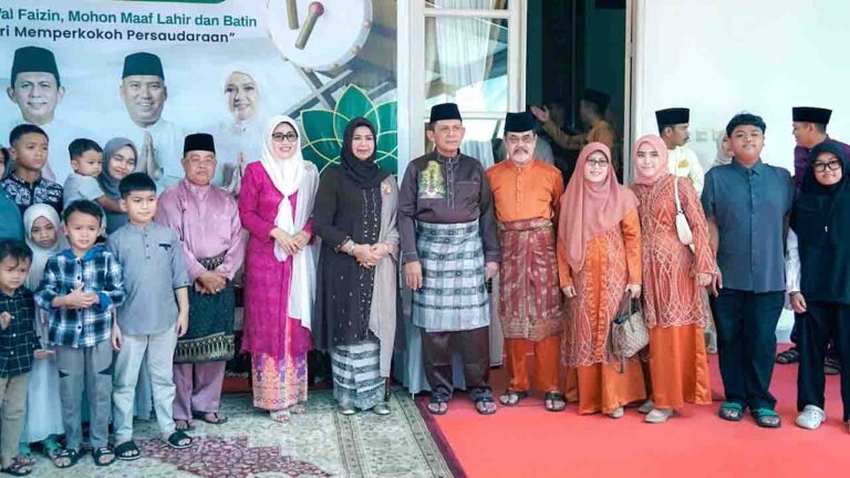 Ini Suasana Open House Gubernur Kepri di Tanjungpinang
