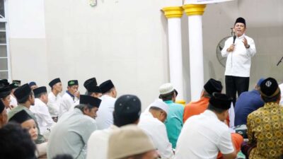 Malam ke-17 Ramadhan, Ansar Ahmad Berkunjung ke Masjid Al-Maghfiroh Tanjungpinang