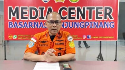 Meski Cuaca ekstrem, Tim SAR Tanjung Pinang Berjuang Cari 9 ABK yang Hilang di Bintan
