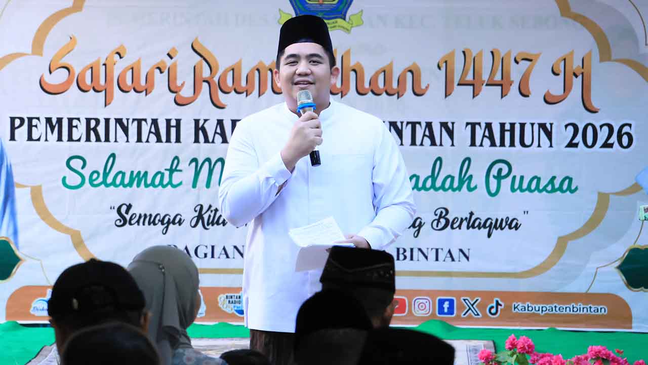 Safari Ramadhan ke-4, Roby Kurniawan Ajak Warga Perkuat Ukhuwah di Teluk Sebong dan Teluk Bintan