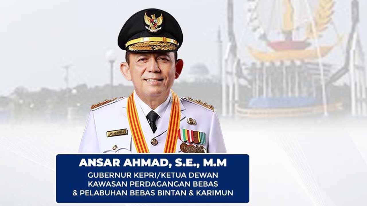 Gubernur Kepulauan Riau Ansar Ahmad dijadwalkan menerima penghargaan dalam ajang Nasional Governance Award (NGA) 2026 di Hotel The Ritz-Carlton Jakarta