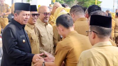 Apel Perdana Pasca Idul Fitri 1447 Hijriah, Gubernur Ansar Tekankan Kinerja ASN hingga Penghematan Energi