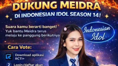 Cara Vote Meidra di Indonesian Idol Season 14 Lewat RCTI+, Dukung Langkahnya ke Panggung Berikutnya